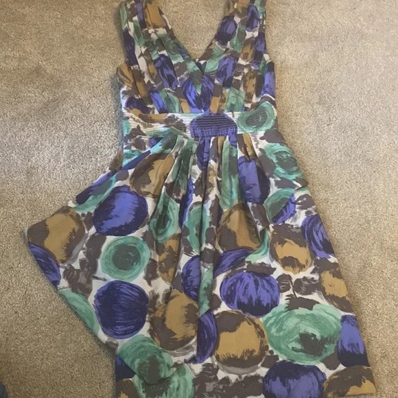 BCBGMAXAZRIA Floral dress Size 0 BCBG - Picture 4 of 7